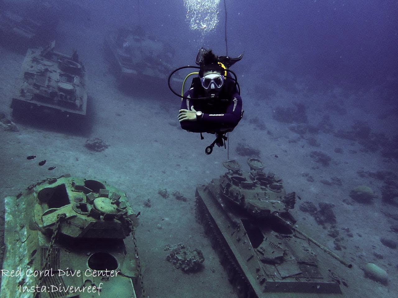Underwater Military Museum Aqaba diving