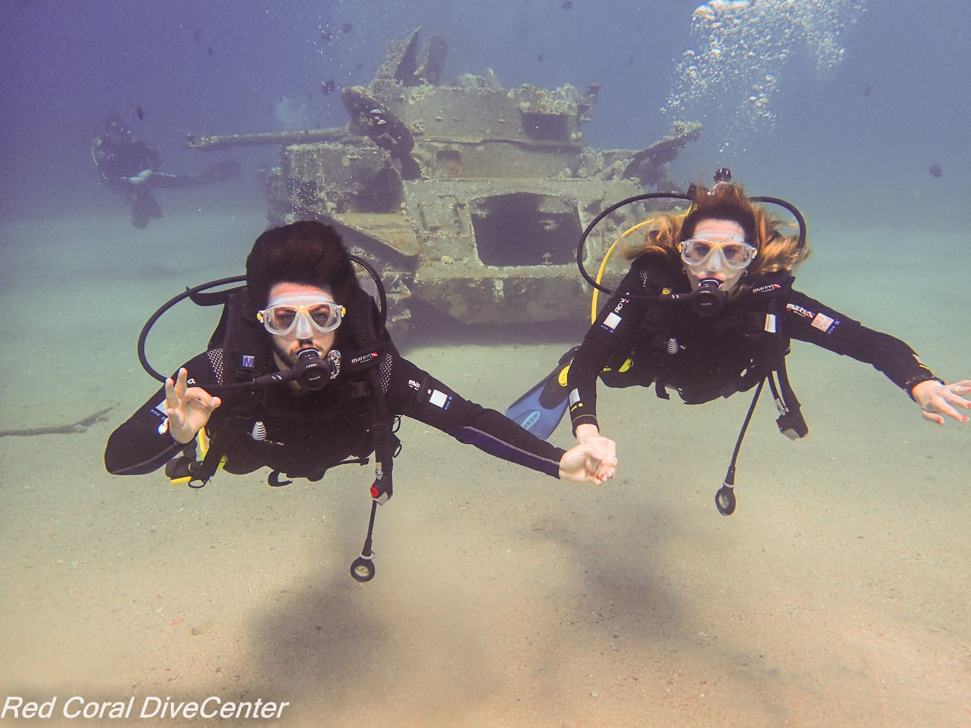 Red Coral Dive Center diving in Aqaba
