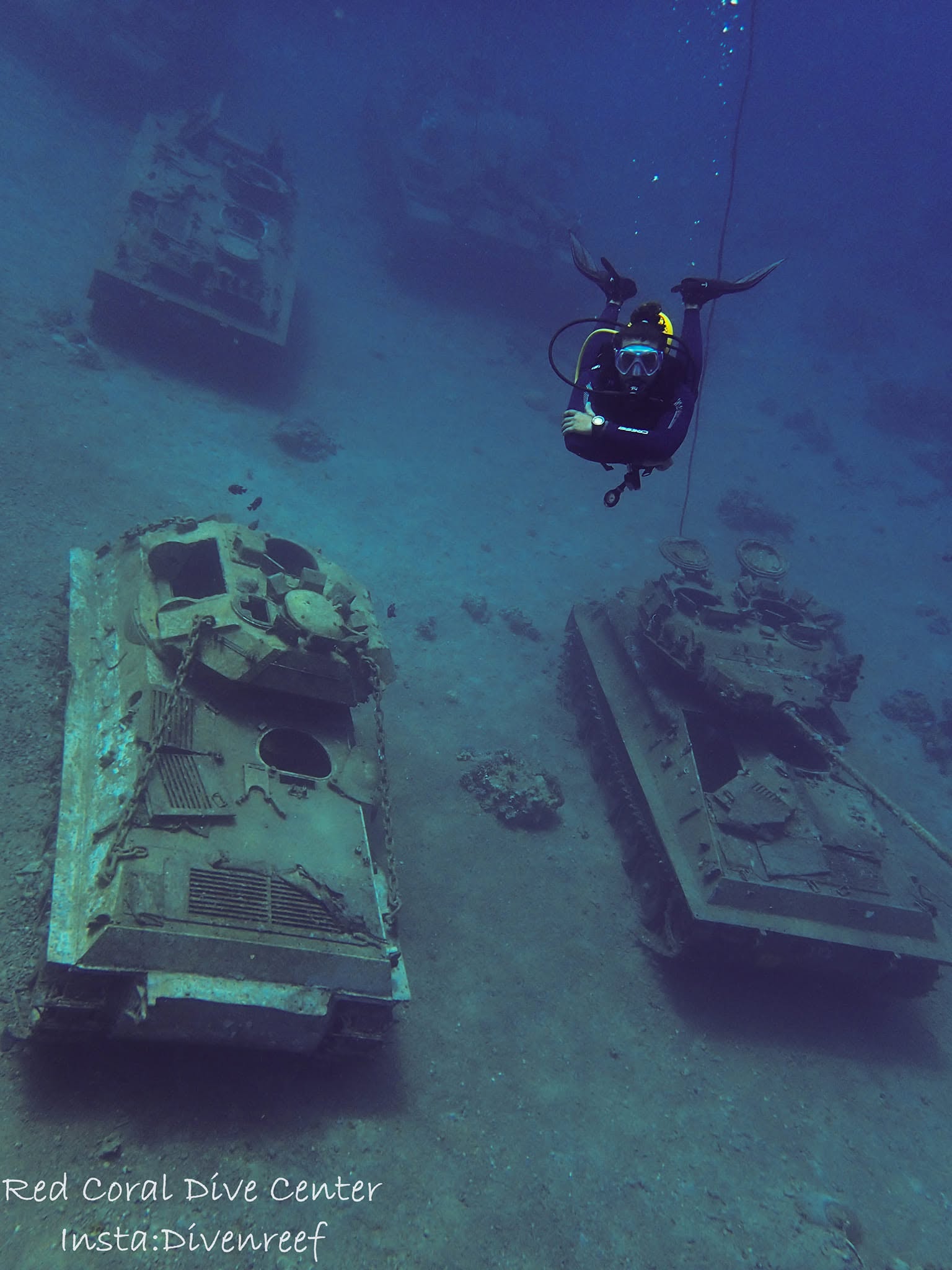 Underwater adventure Aqaba Jordan
