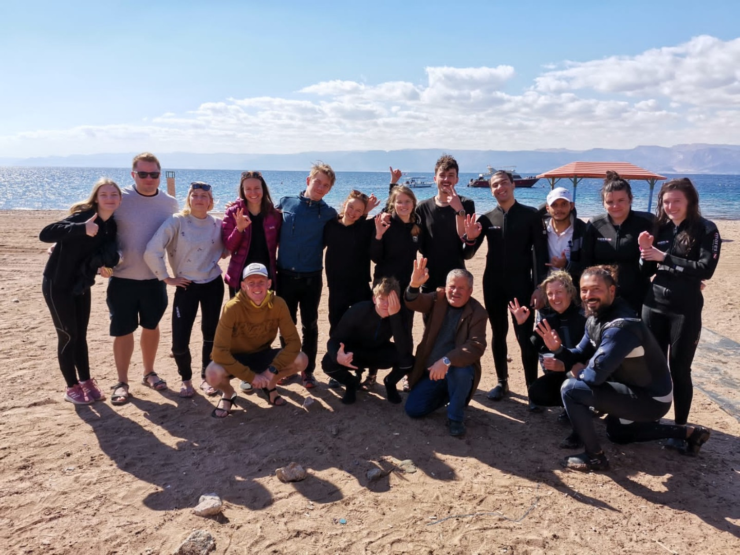Red Coral Dive Center professional diving instructor in Aqaba